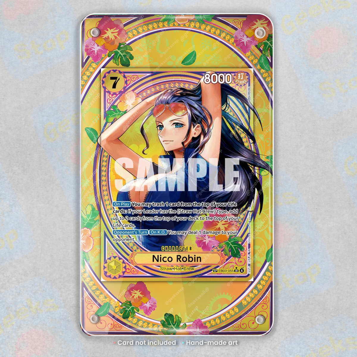 Nico Robin SP EB03 | Extended Art Display Case for One Piece