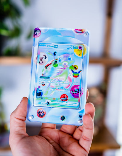 Mew ex 30th Celebration | Extended Art Display Case for Pokemon Card