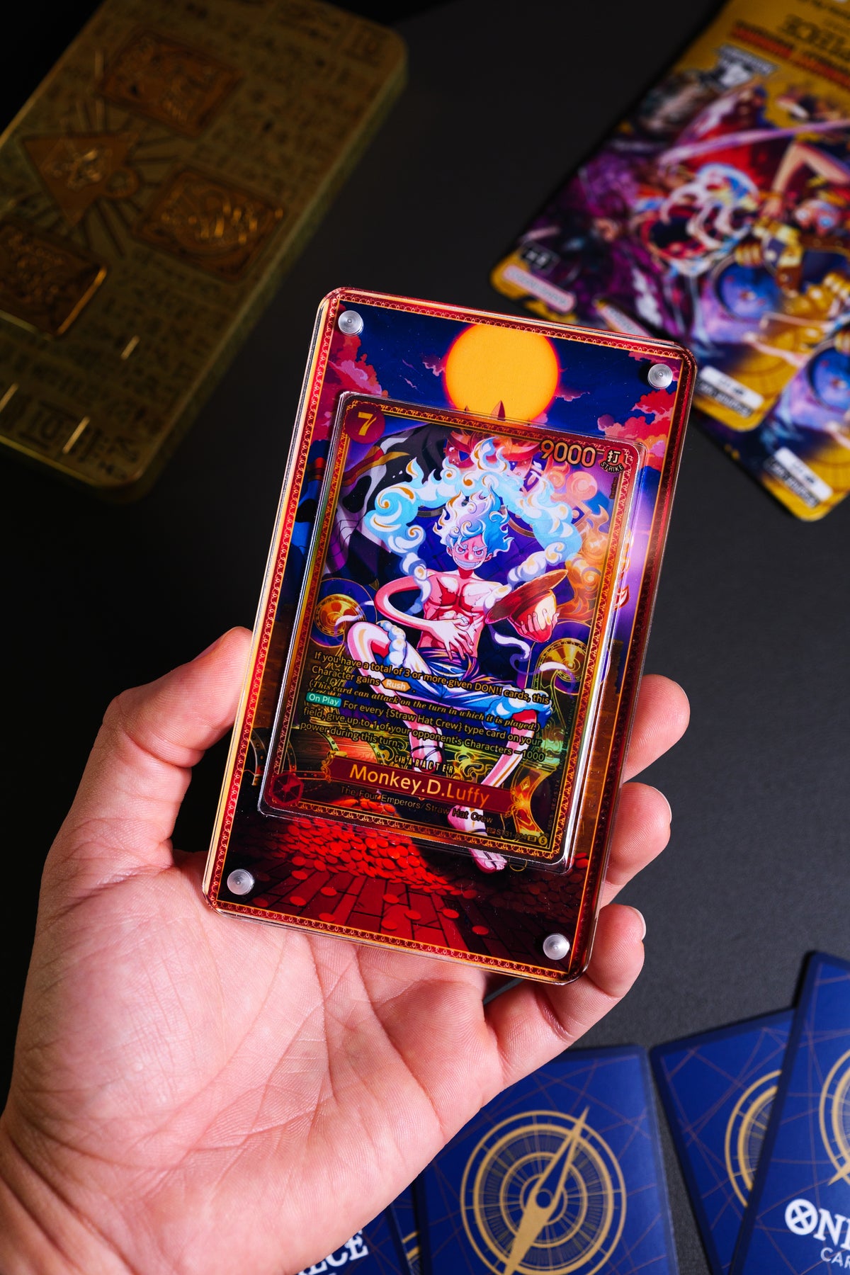 Monkey D Luffy SP OP17 | Extended Art Display Case for One Piece