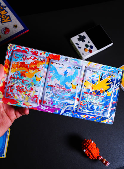 Moltres Articuno Zapdos 30th Celebration | Extended Art Display Case
