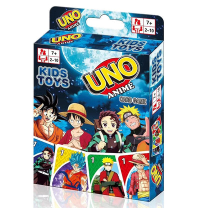 UNO Pokemon & Anime Board Game Cards