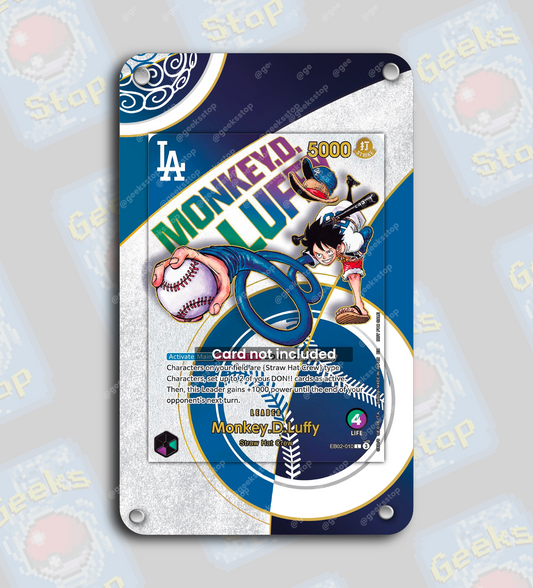 Luffy Dodgers x One Piece Promo | Extended Art Display Case for OPTCG Card