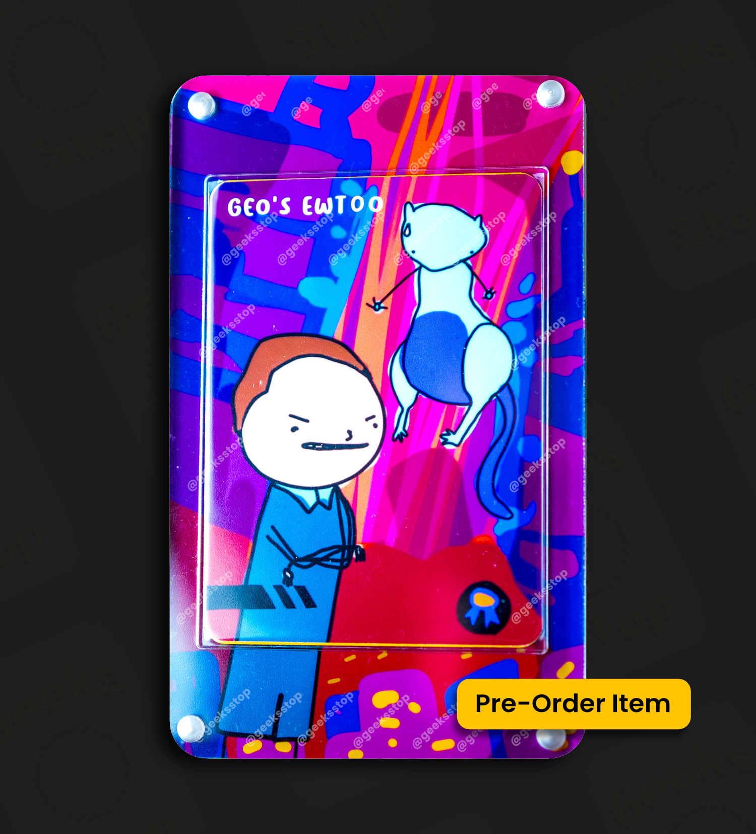 Geo’s Ewtoo [Pre-Order] | Extended Art Display Case + Pokenot Card