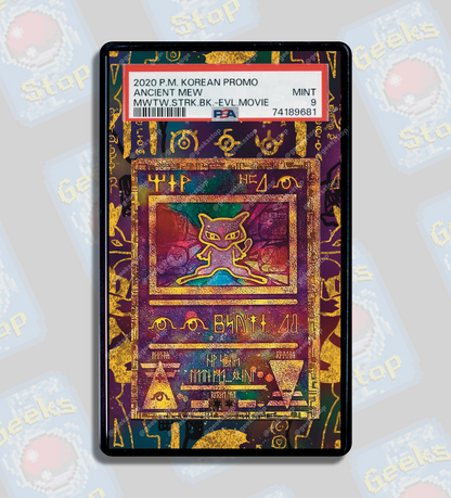 pokemon trading card game ancient mew Ancient Mew Promo PSA Beckett CGC