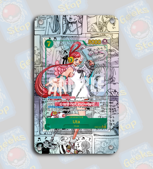 Uta EB03 Manga | Extended Art Display Case for One Piece Card