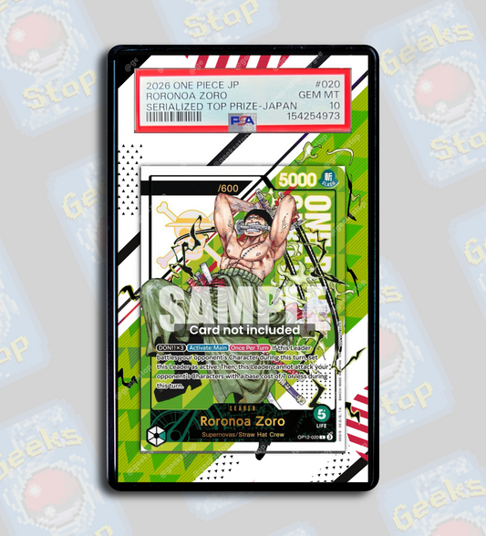 Graded Display Cases for One Piece and Pokemon Cards GeeksStop Graded Display Cases for One Piece and Pokemon Cards GeeksStop