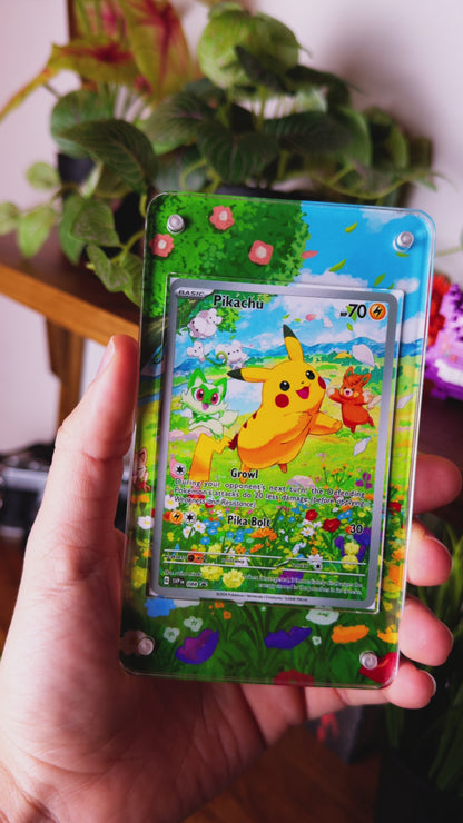 Pikachu 088 | Card Display Case Extended Art for Pokemon Card