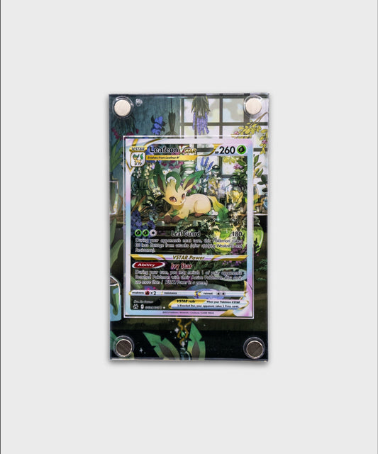 Leafeon VSTAR | Card Display Case Extended Art for Pokemon Card