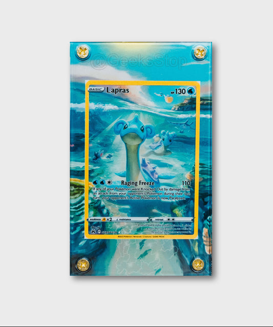 Lapras Galarian Gallery | Card Display Case Extended Art for Pokemon Card