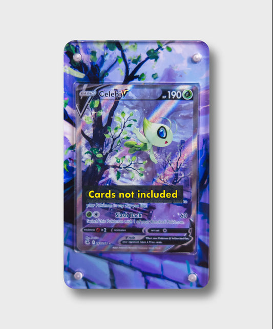 Celebi V Alternate Art | Card Display Case Extended Art for Pokemon Card