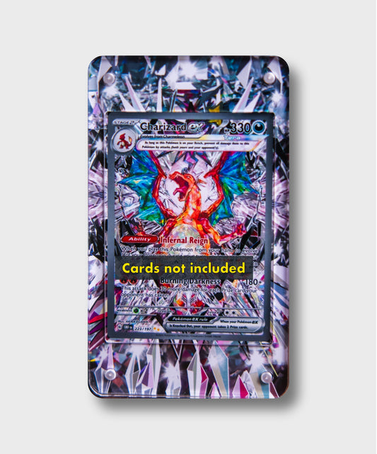 Charizard ex SIR Alt Art | Card Display Case Extended Art for Pokemon Card
