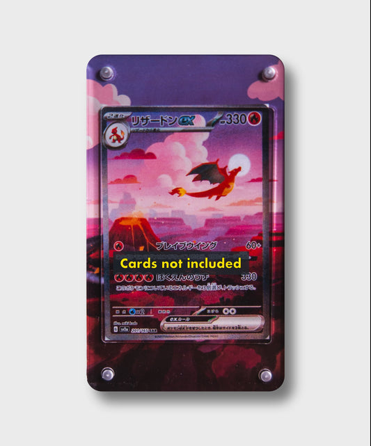 Charizard ex SIR | Card Display Case Extended Art for Pokemon Card
