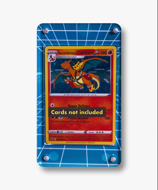 Special Delivery Charizard | Card Display Case Extended Art for Pokemon Carde