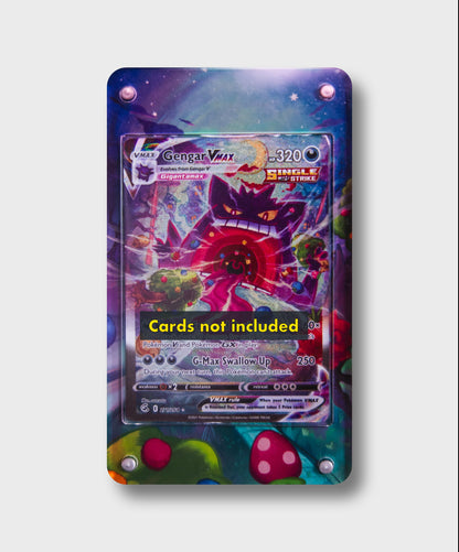 Gengar VMAX Alternate Art | Card Display Case Extended Art for Pokemon GeeksStop Gengar VMAX Alternate Art | Card Display Case Extended Art for Pokemon GeeksStop