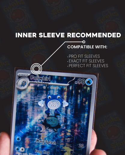 Blastoise & Piplup GX 215/236 | Card Display Case Extended Art for Pokemon Card