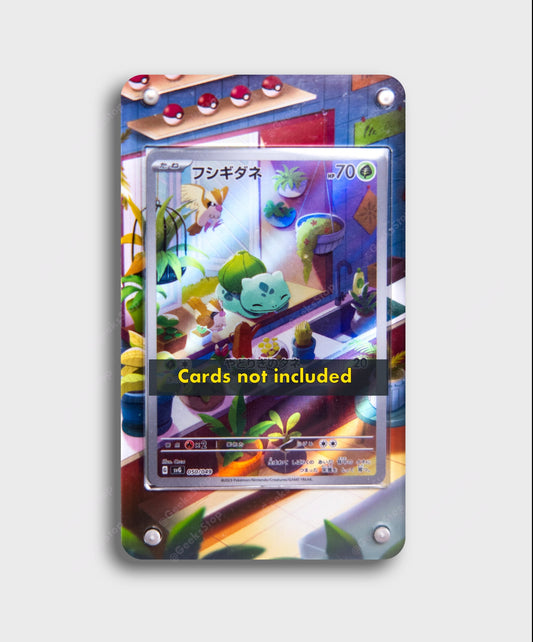 Bulbasaur AR | Card Display Case Extended Art for Pokemon Card