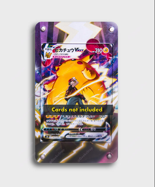 Pikachu VMAX | Card Display Case Extended Art for Pokemon Card