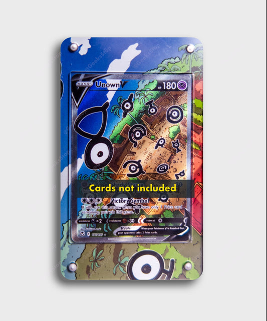 Unown V Alt Art | Card Display Case Extended Art for Pokemon Card
